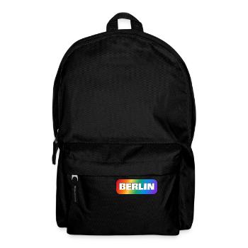 BERLIN RAINBOW HAPPY PRIDE - Sac à dos - noir - Devant