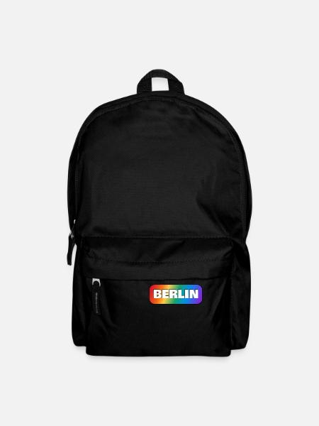BERLINER REGENBOGEN HAPPY PRIDE - Rucksack - Schwarz