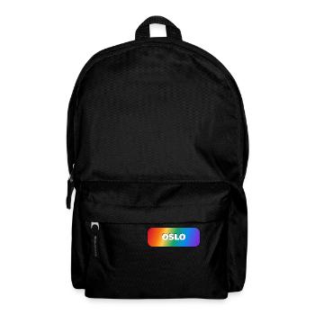 OSLO PRIDE RAINBOW - Backpack - black - Front