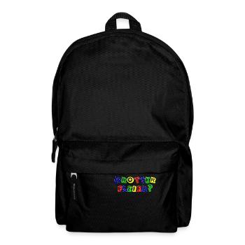 drotter fleier rand weiß - Rucksack - Schwarz - Vorne