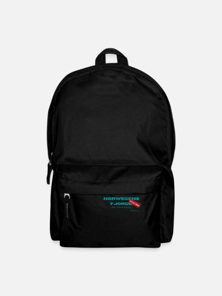 Norwegens Fjorde - feiere Deine Reise! - Rucksack - Schwarz