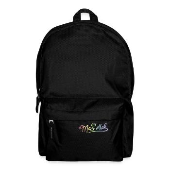 Masallah - Rucksack - Schwarz - Vorne