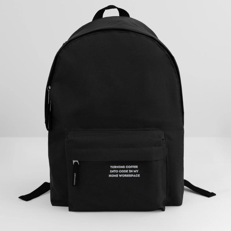 le café en code dans mon cadeau Home Workspace Sac à dos