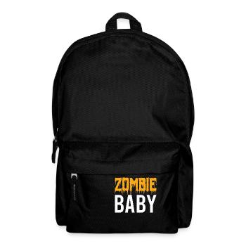 Zombie Baby - Halloween - Witch - Dracula - Horror - Backpack - black - Front