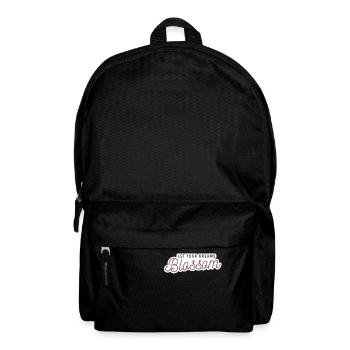 Let your dreams blossom - Rucksack - Schwarz - Vorne