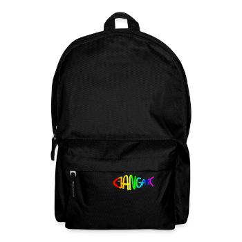 Dangast | Fisch | Regenbogen | Nordsee | Jadebusen - Rucksack - Schwarz - Vorne