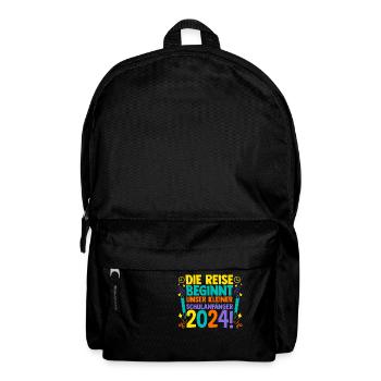 Parents : École, Enfant, École primaire, Première année, Inscription - Sac à dos - noir - Devant