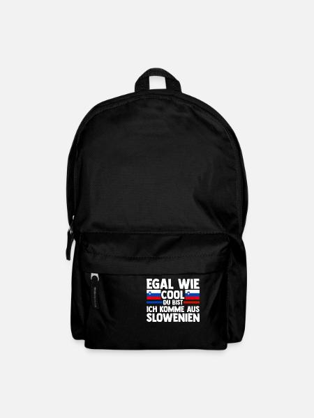 Slowenen Slowenien - Rucksack - Schwarz