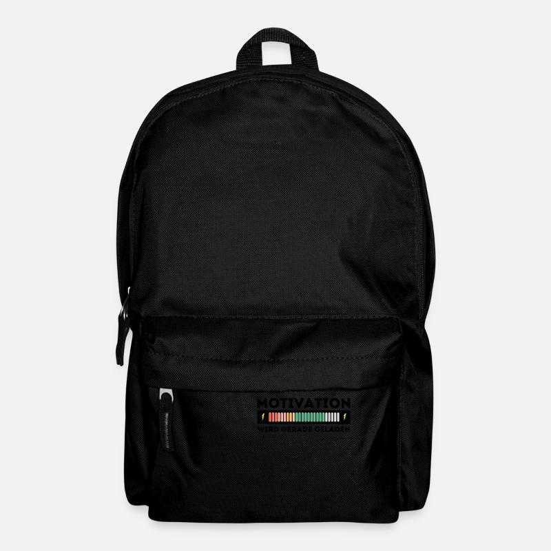 Motivation wird geladen - Rucksack - Schwarz