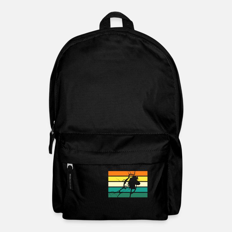 Steckenpferd Hobby Horsing - Rucksack - Schwarz