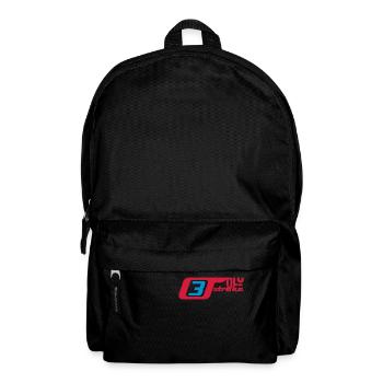 only3stroke - Rucksack - Schwarz - Vorne