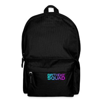 Birthday Squad - Backpack - black - Front