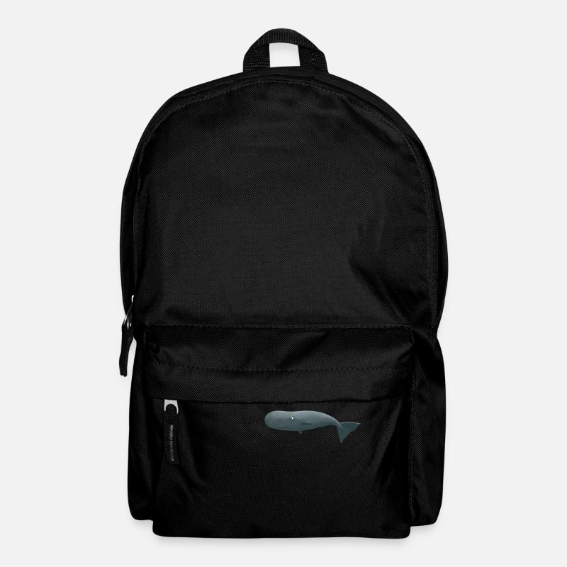 Der lustige Pottwal - Rucksack - Schwarz
