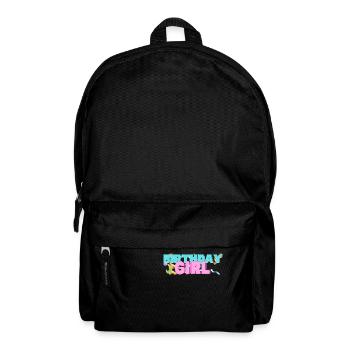 Dinosaurier Geburtstagskind - Rucksack - Schwarz - Vorne