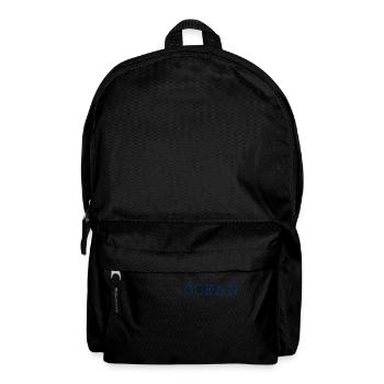 Ocean Lettering Design Logo Ocean Sea - Backpack - black - Front