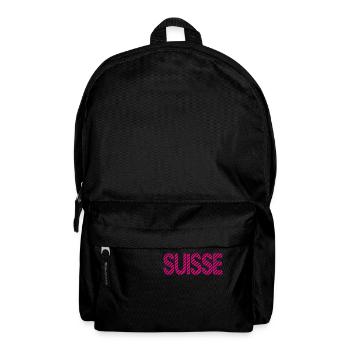 SWITZERLAND. COUNTRY. GENEVA. HUMOR. FLAG. GENEVA - Backpack - black - Front