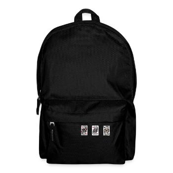 CAT | DOODLE PLAYING CARDS - Backpack - black - Front