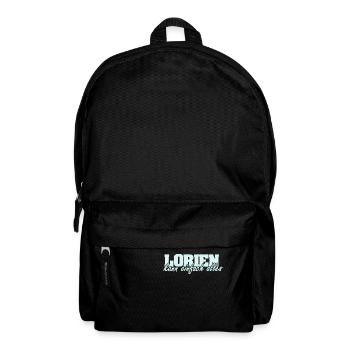 Motto Spruch Frau Vorname Lorien - Rucksack - Schwarz - Vorne