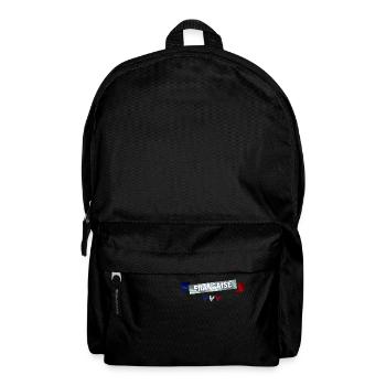 bannière française - Sac à dos - noir - Devant