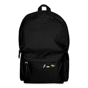 Die Vögel - Rucksack - Schwarz - Vorne