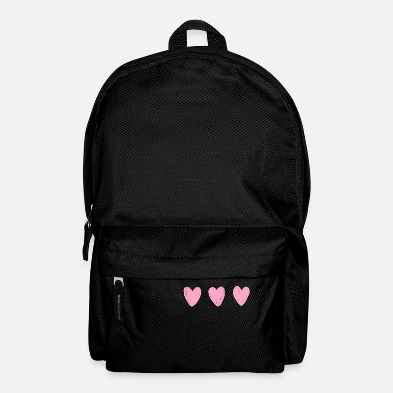 3 Coeurs - Sac à dos - noir