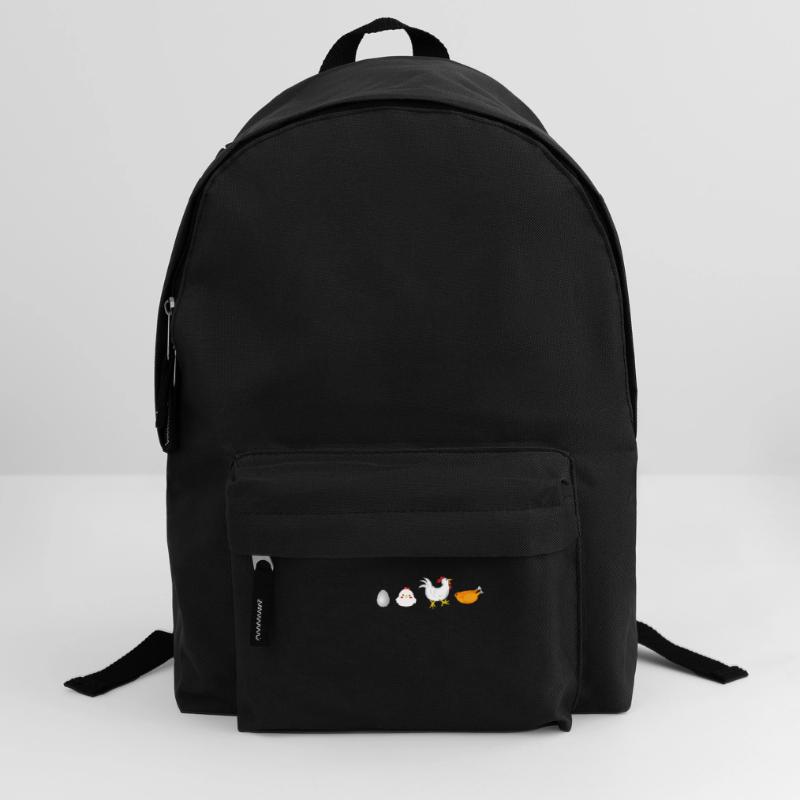 evolution egg chicken rooster hen original Backpack