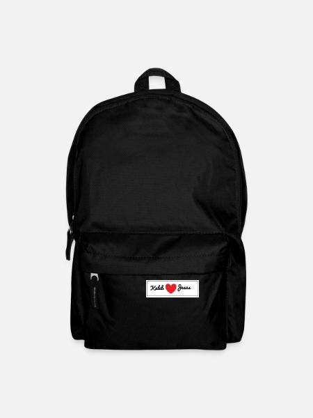 Kaleb liebt Jesus - Rucksack - Schwarz