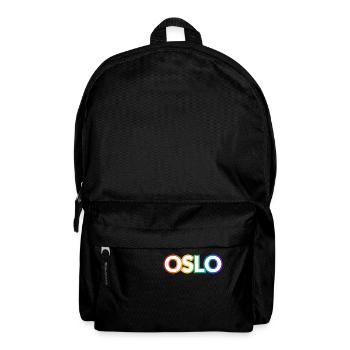 OSLO RAINBOW HAPPY PRIDE - Sac à dos - noir - Devant