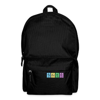 Professeur de chimie - Sac à dos - noir - Devant