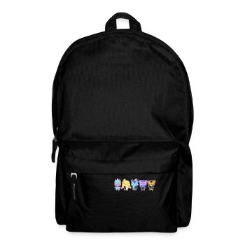 Cute and Funneh Animal Plushies - Backpack - black - Front