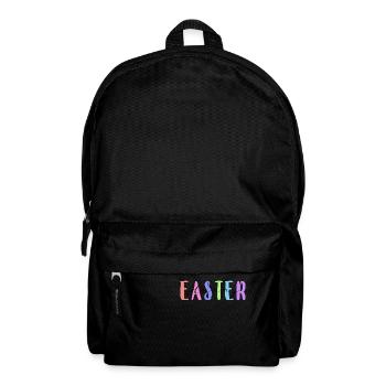 Frohe Ostern - Rucksack - Schwarz - Vorne