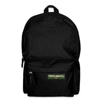 töfflimeitli - Rucksack - Schwarz - Vorne