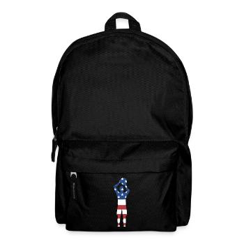 Sport Us Flag Korfball - Backpack - black - Front