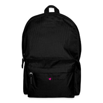 Équipe de la mariée - Sac à dos - noir - Devant