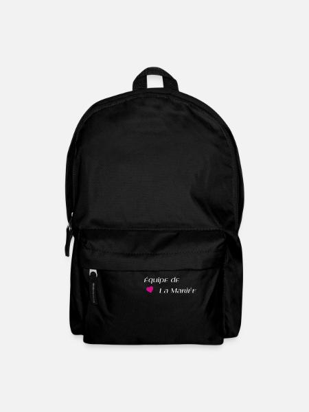 Équipe de la mariée - Sac à dos - noir