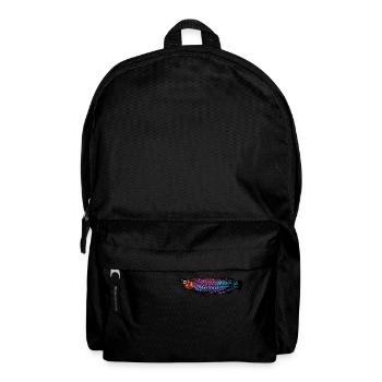 Meerestiere - Rucksack - Schwarz - Vorne