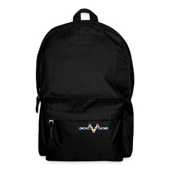Chaîne de vélo - Sac à dos - noir - Devant