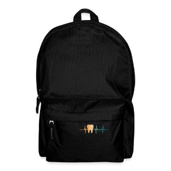 Battement de cœur dentiste - Sac à dos - noir - Devant