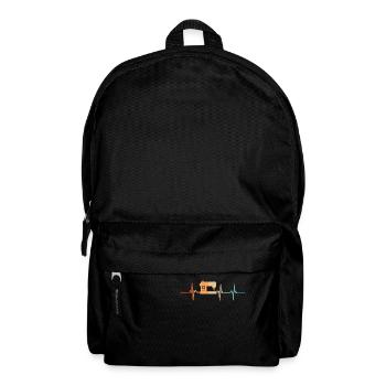 Heartbeat Sewing - Backpack - black - Front