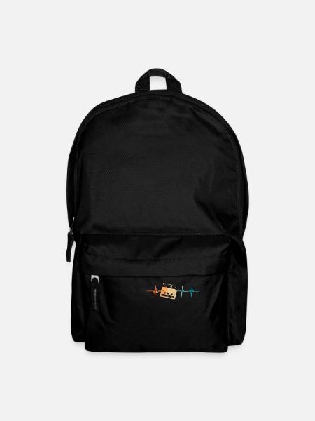 Heartbeat Kassette - Rucksack - Schwarz