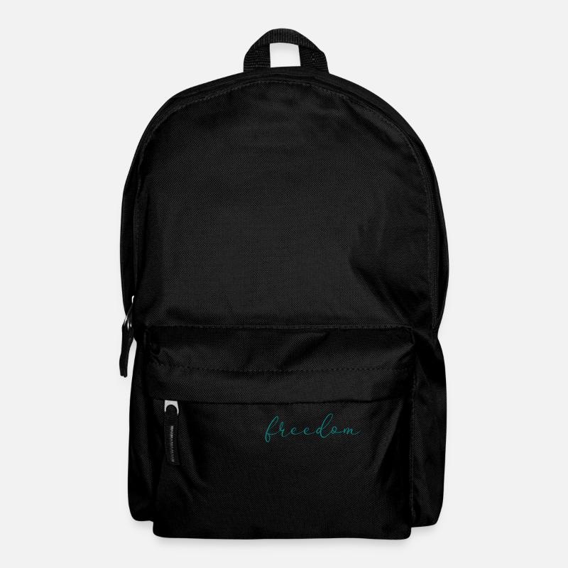 Freiheit - Rucksack - Schwarz