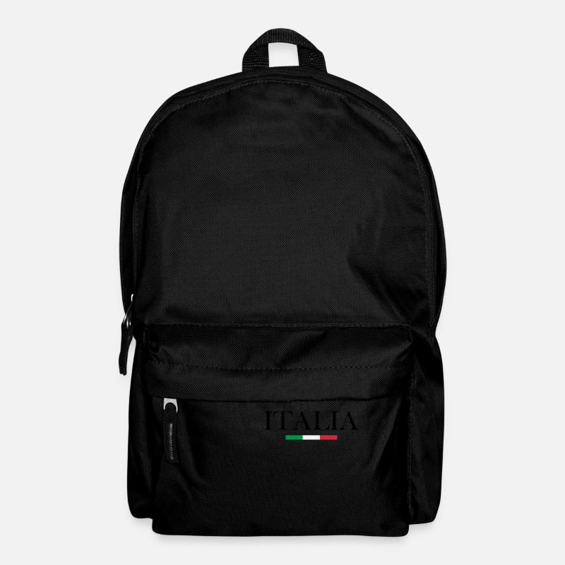 Italia, pays du tourisme - Sac à dos - noir