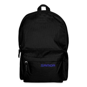Samoa Logo - Polynesien - Südsee - Rucksack - Schwarz - Vorne