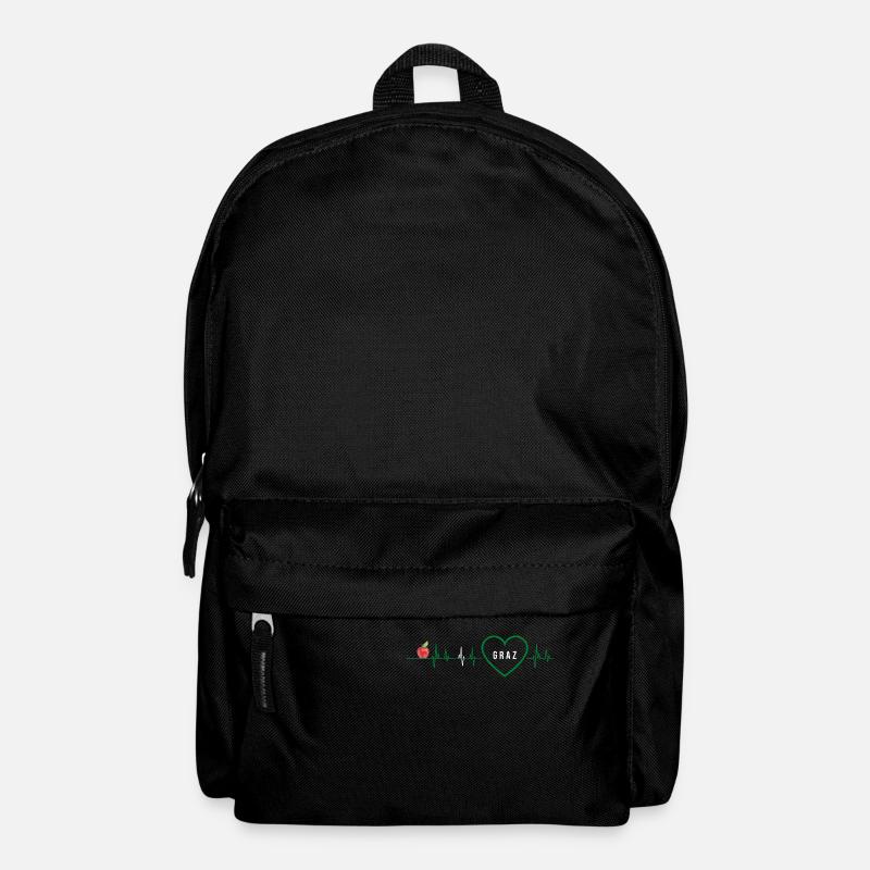 Graz Frequenz Puls Herz - Rucksack - Schwarz