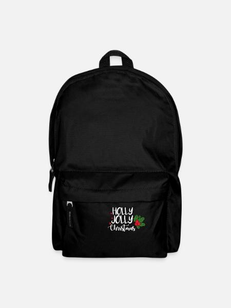 Holly Jolly Christmas - Backpack - black