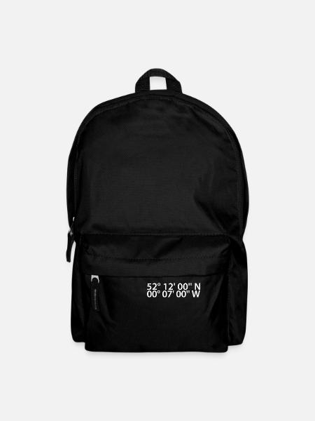 Cambridge Koordinaten - Rucksack - Schwarz