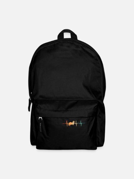 Battement de cœur loutre - Sac à dos - noir