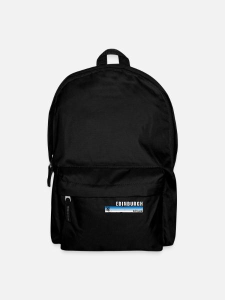 Edinburgh Schottland Schottisches Souvenir für Großbritannien - Rucksack - Schwarz