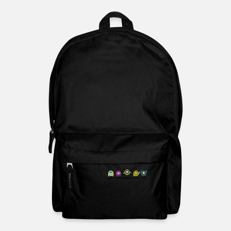 Days of the week Monster - Backpack - black