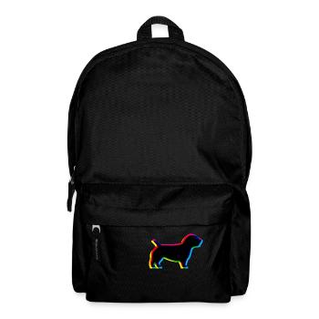 CMYK Irish Glen of Imaal Terrier - Backpack - black - Front